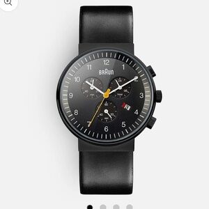 Braun classic chronograph watch